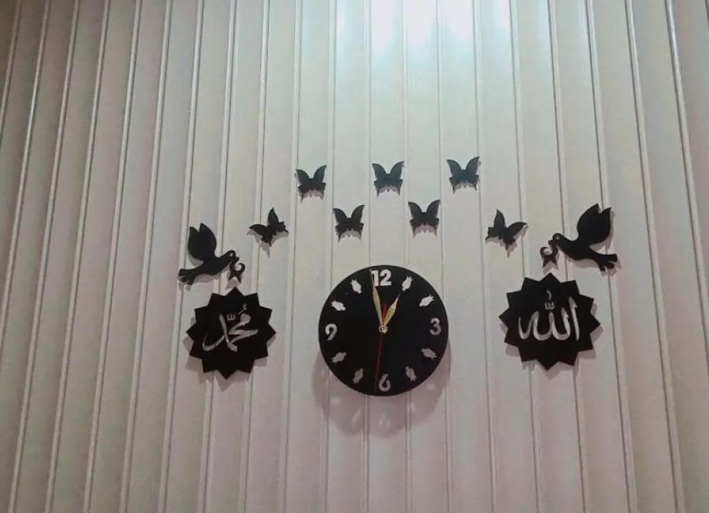 Wooden Wall Clock